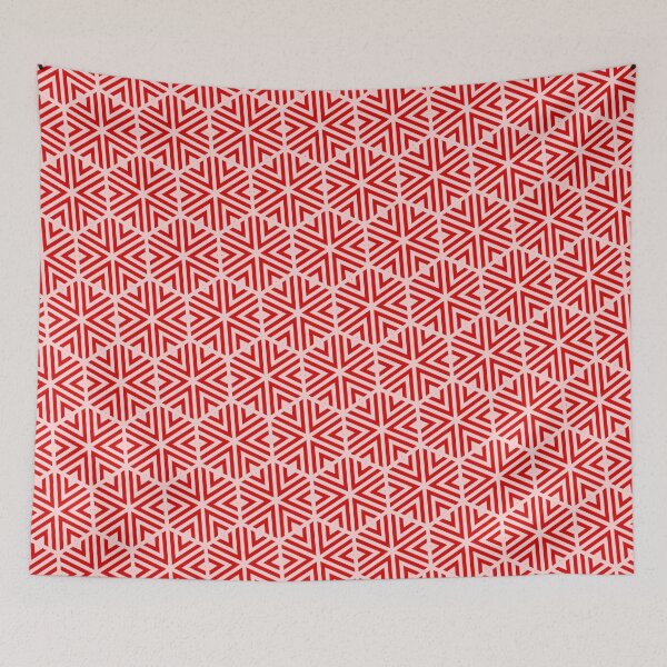 Item preview, Red & Pink Grouped Arrows & Triangle Snowflake Limitless Seams designed and sold by Alchemy-A-La-G.