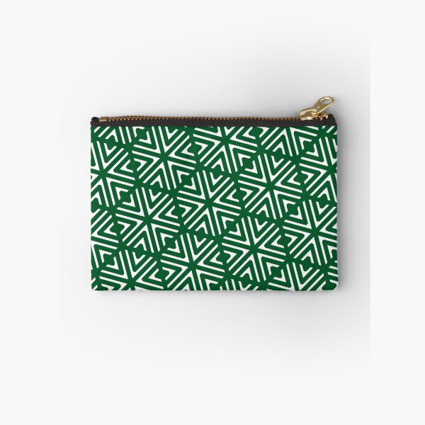Item preview, Green & White Grouped Arrows & Triangle Snowflake Limitless Seams designed and sold by Alchemy-A-La-G.