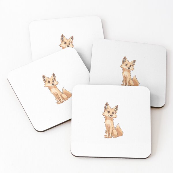 Item preview, Coyote Kawaii US Animal Inspired Art and Stickers designed and sold by CDC40.