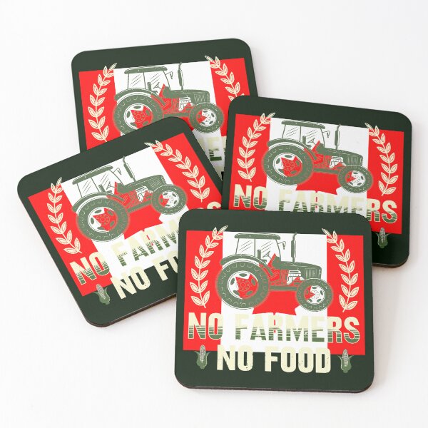 Item preview, No Farmers No Food, CA, Canada, Ottawa, Corn, Grain, Tractor designed and sold by Cerulean-Shop.