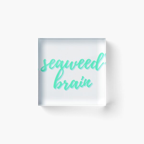 Item preview, seaweed brain - percy jackson  designed and sold by GracelynArt.
