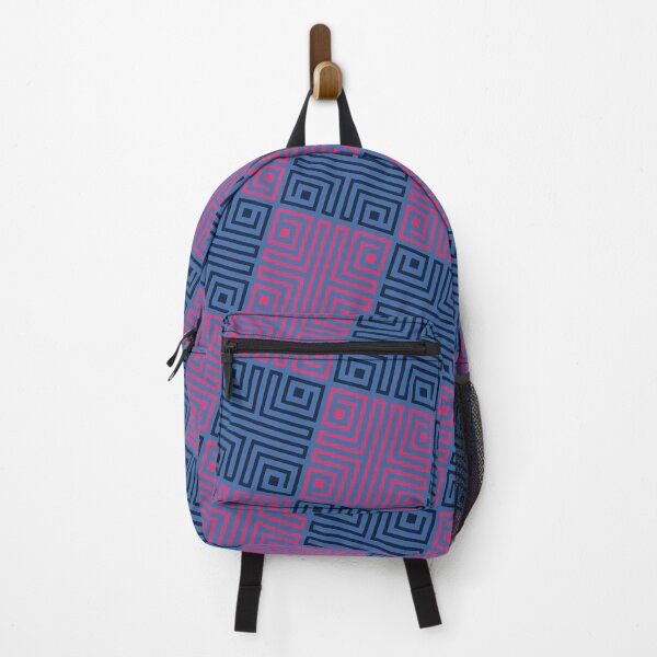 Item preview, Black & Pink Ancient Tribal Replica Blue Limitless Seams designed and sold by Alchemy-A-La-G.