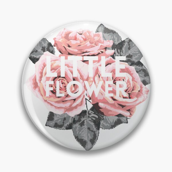 Item preview, "Little Flower" St. Therese of Lisieux Pink Roses designed and sold by SeraphimPS.