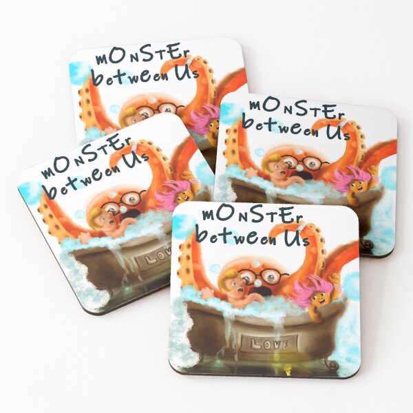 Item preview, The Monster Between Us designed and sold by BesouroDr.