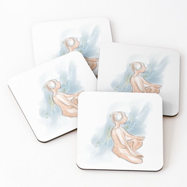 Item preview, Meditating Lotus Pose designed and sold by SaraVLeoni.