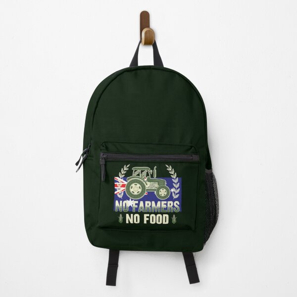 Item preview, No Farmers No Food, AU, Australia, Canberra, Corn, Grain, Tractor designed and sold by Cerulean-Shop.