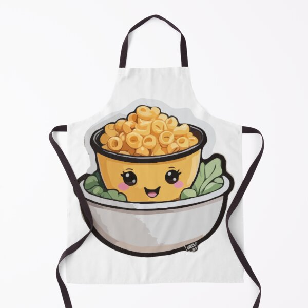 Item preview, a die-cut sticker of a kawaii bowl of Mac and cheese. designed and sold by Mygifts93.
