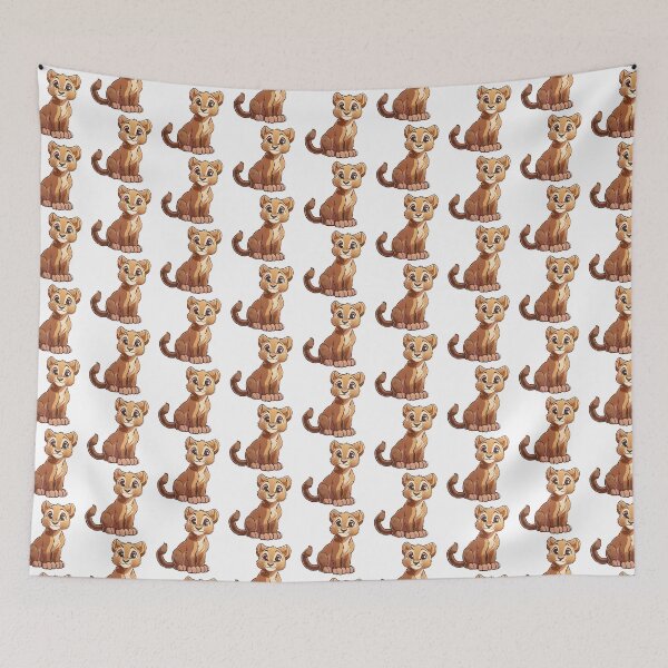 Item preview, Mountain Lion Kawaii US Animal Inspired Art and Stickers designed and sold by CDC40.