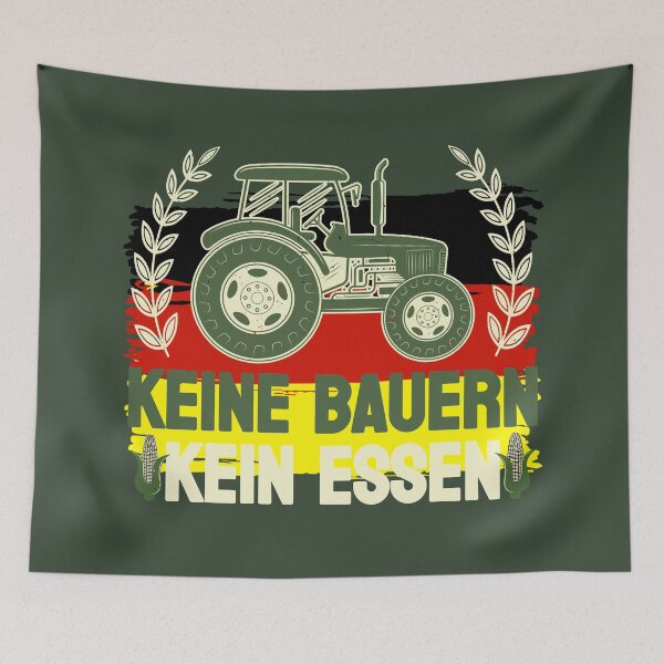Item preview, Keine Bauern Kein Essen, DE, No Farmers No Food, Germany designed and sold by Cerulean-Shop.