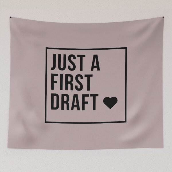 Item preview, Just A First Draft designed and sold by Manara  -Art.