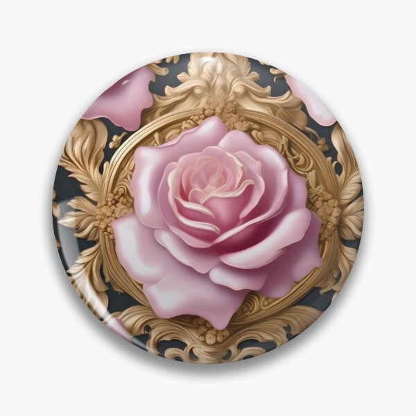 Item preview, Baroque Inspired Pink Roses designed and sold by DesignsByPrnces.