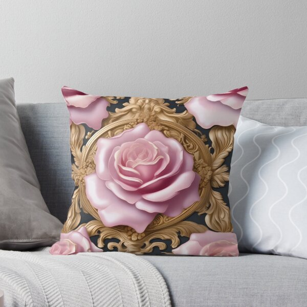 Item preview, Baroque Inspired Pink Roses designed and sold by DesignsByPrnces.