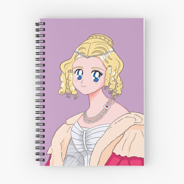 Item preview, Cute Théodolinde de Beauharnais 90's Anime Style illustration designed and sold by MariOyama.