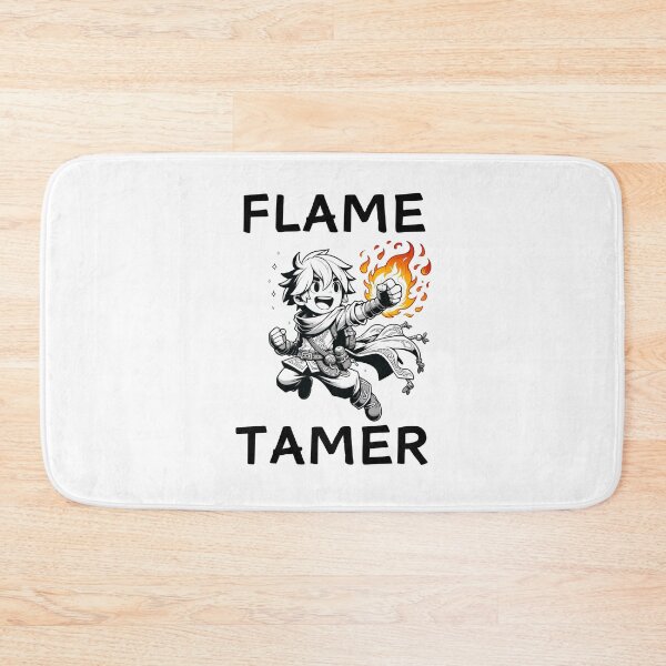 Item preview, Flame Tamer - Enthusiastic Anime Hero with Fire Power designed and sold by Weknes.
