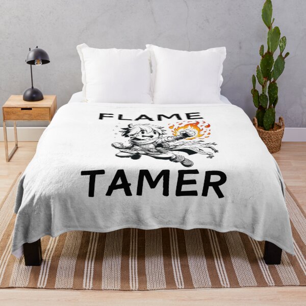 Item preview, Flame Tamer - Enthusiastic Anime Hero with Fire Power designed and sold by Weknes.
