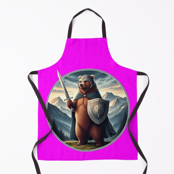 Item preview, MEDIEVAL BEAR - #FF00FF designed and sold by Marlon Oseguera.