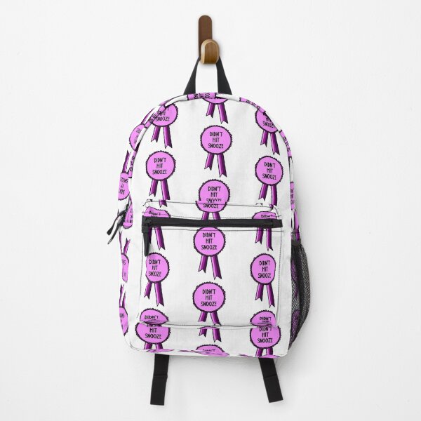 Item preview, Didn't Hit Snooze Ribbon Pink designed and sold by CJ Vanderbeek.