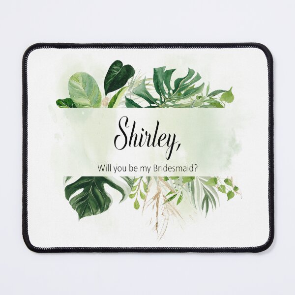 Item preview, Personalised Bridesmaid Proposal Gift, Tropical Design Gift for Her  designed and sold by Marty Party .