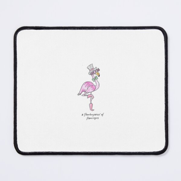 Item preview, A 'Flamboyance' of Flamingos  designed and sold by Kathfantastic.