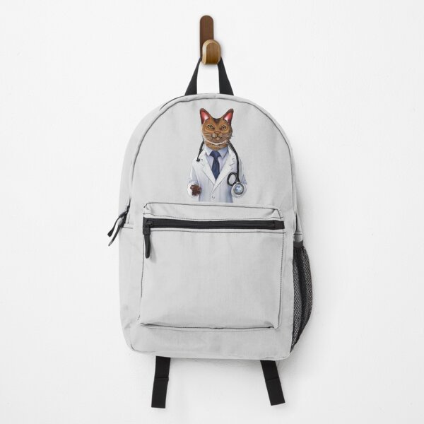 Item preview, cat doctor with stethoscope designed and sold by Bubududu1234.