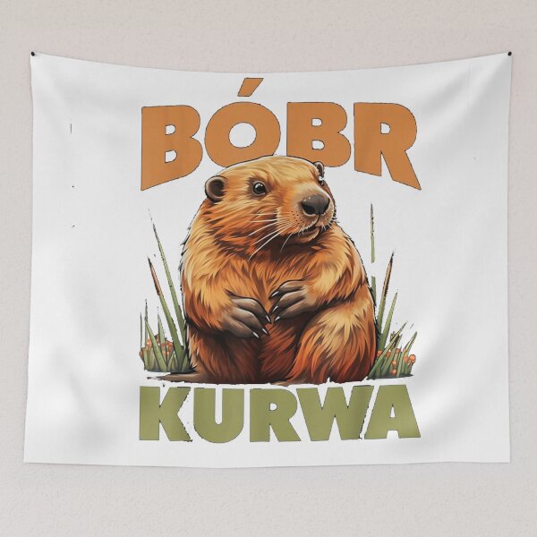 Item preview, Bobr Kurwa - Bober Beaver Bobr designed and sold by SLAVIC WORLD.