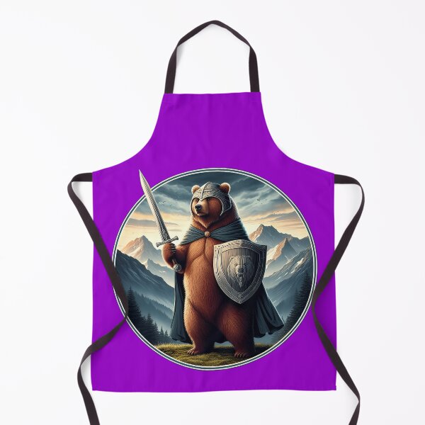 Item preview, MEDIEVAL BEAR - #9900CC designed and sold by Marlon Oseguera.