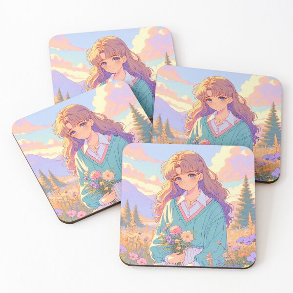 Item preview, Pastel Anime Aesthetic - Dreamy Artwork designed and sold by Ana C Falla.