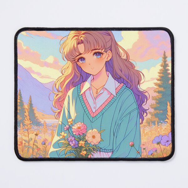Item preview, Pastel Anime Aesthetic - Dreamy Artwork designed and sold by Ana C Falla.