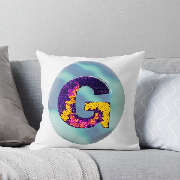 Item preview, letter G, monogram 2. typography collage. ABC art. gift designed and sold by Minibubb.