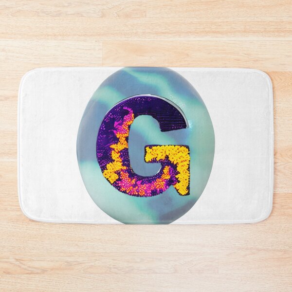 Item preview, letter G, monogram 2. typography collage. ABC art. gift designed and sold by Minibubb.
