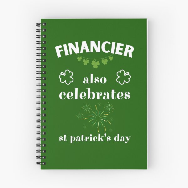 Item preview, Financier Also Celebrates St. Patrick's Day designed and sold by BababuuuPrint.