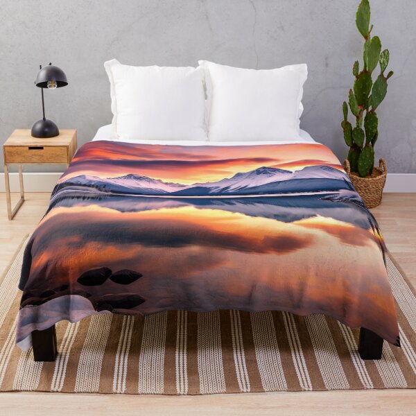 Item preview, Serene Landscape - Mountains Sunset designed and sold by Serenitia.