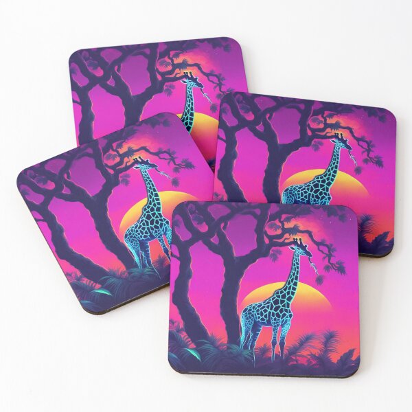 Item preview, Giraffe sunset designed and sold by Jenswhim.