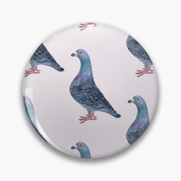 Item preview, Acuarela pintada a mano de una paloma sobre papel de acuarela texturizado designed and sold by Bmoony.