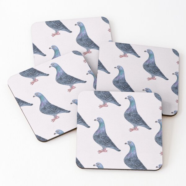 Item preview, Hand painted Watercolour of a pigeon on textured watercolour paper  designed and sold by Bmoony.