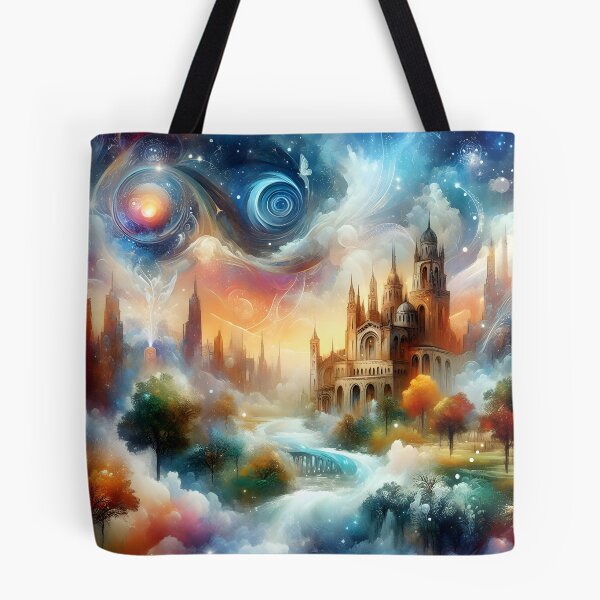 Item preview, Wonderful Wonders in the Colorful City #54 Throw Pillow designed and sold by LLdreams.