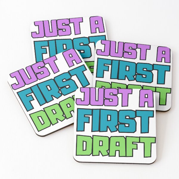 Item preview, Copy of Just A First Draft designed and sold by Manara  -Art.
