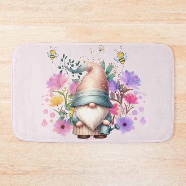 Item preview, Garden Gnome Cute Flower Gardener  designed and sold by tamdevo1.