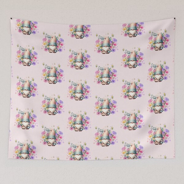 Item preview, Garden Gnome Cute Flower Gardener  designed and sold by tamdevo1.