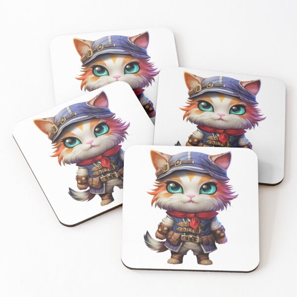 Item preview, Kawaii Cat Pirate designed and sold by KawaiiArtStyle.