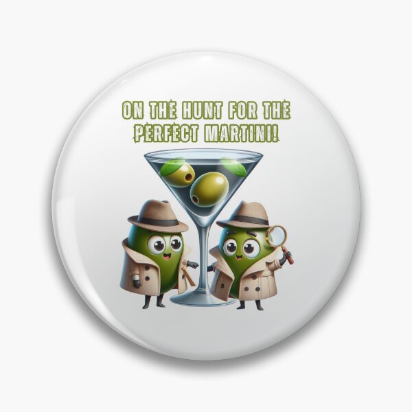 Item preview, Martini Detective Duo Illustration designed and sold by vk09.