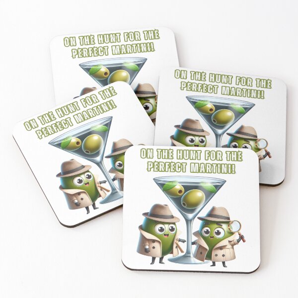 Item preview, Martini Detective Duo Illustration designed and sold by vk09.