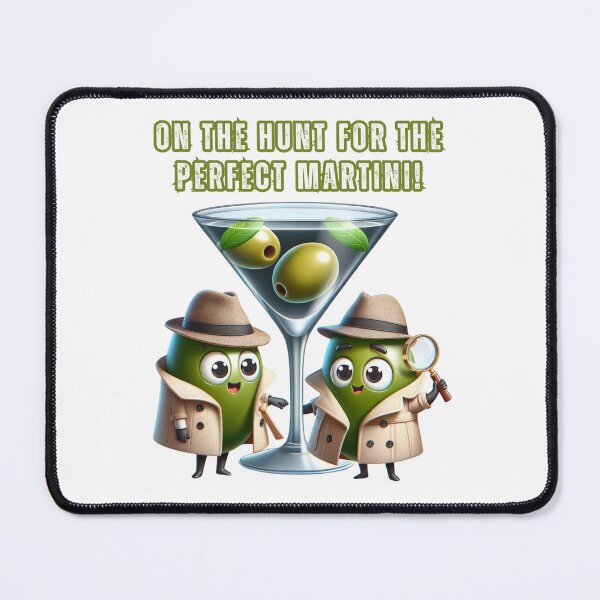 Item preview, Martini Detective Duo Illustration designed and sold by vk09.