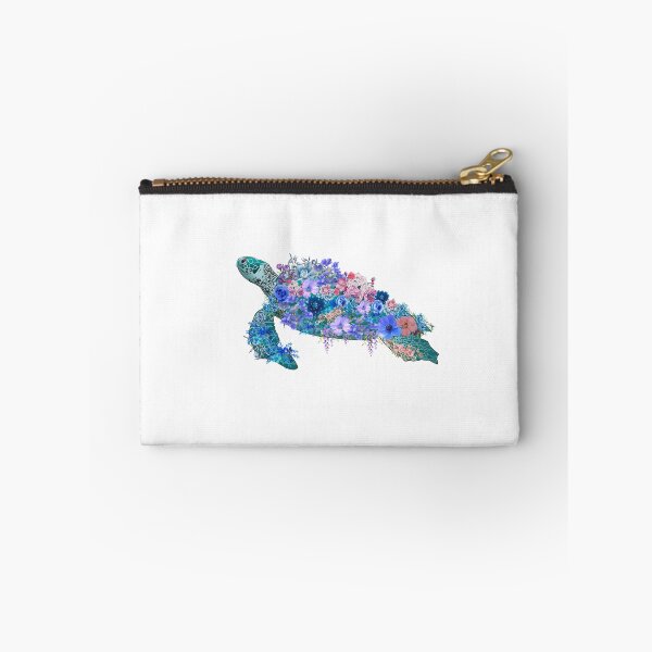 Item preview, Sea Turtle Flowers Gift For Sea Turtle Enthusiast designed and sold by Harpiaart.