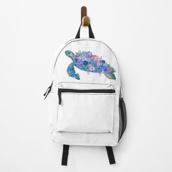 Item preview, Sea Turtle Flowers Gift For Sea Turtle Enthusiast designed and sold by Harpiaart.