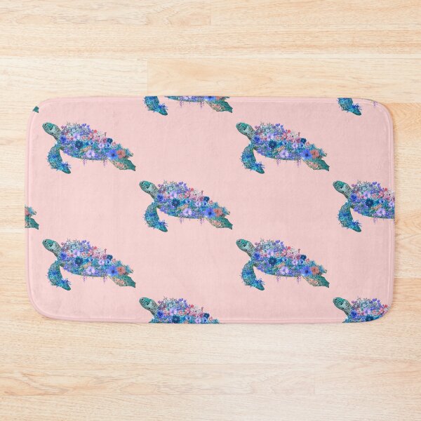 Item preview, Sea Turtle Flowers Gift For Sea Turtle Enthusiast designed and sold by Harpiaart.
