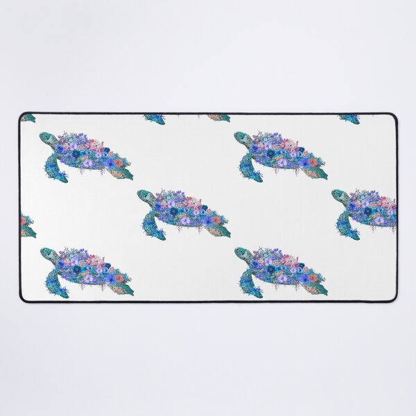 Item preview, Sea Turtle Flowers Gift For Sea Turtle Enthusiast designed and sold by Harpiaart.