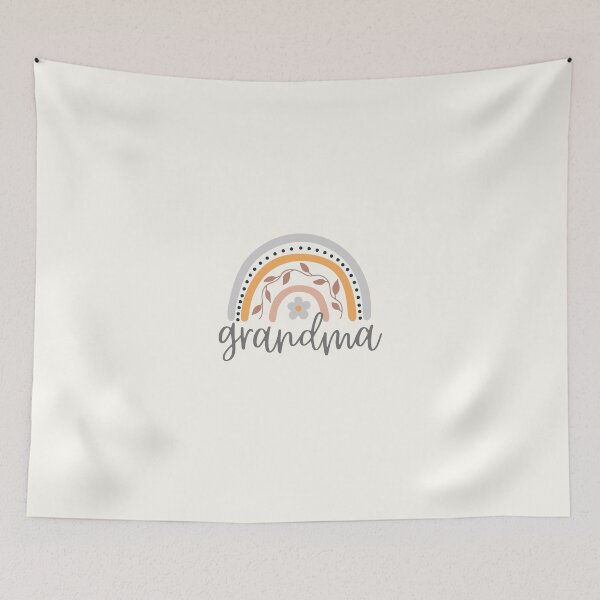Item preview, Grandma - Floral Rainbow - For Grandmothers designed and sold by patternjp.