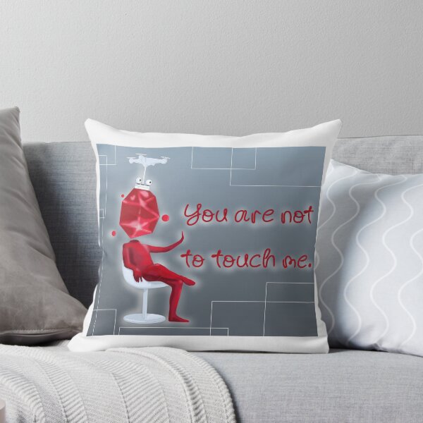 Item preview, dhmis you are not to touch me red guy designed and sold by murgofinin.
