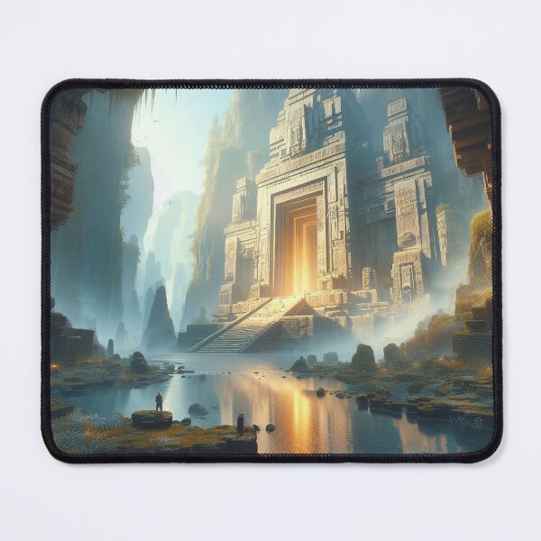 Item preview, The Lost Temple of The Mountains designed and sold by nikkolaus.